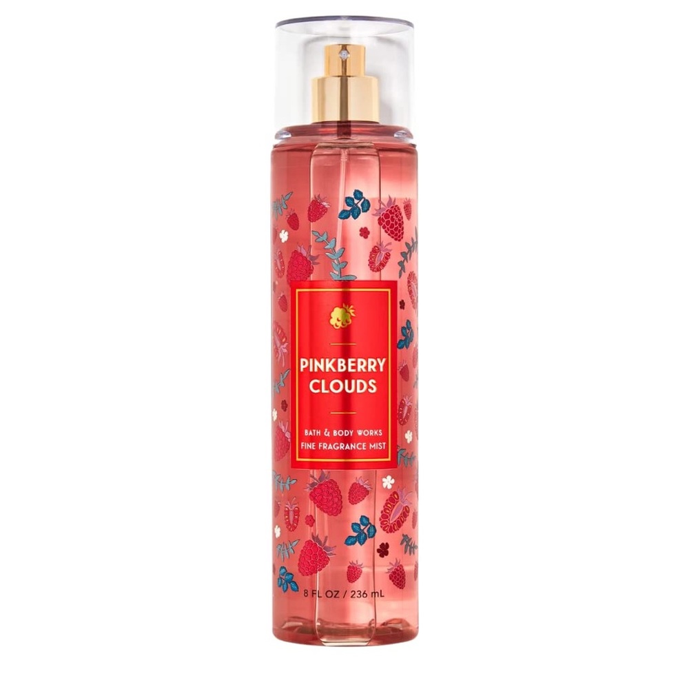 Pinkberry clouds bath and body works perfume